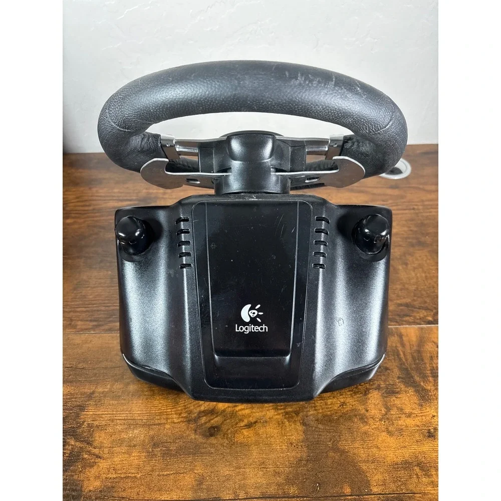 Logitech G27 Racing Wheel and Pedals Set W-U0001 Sim Racing PC PS3 Black Silver
